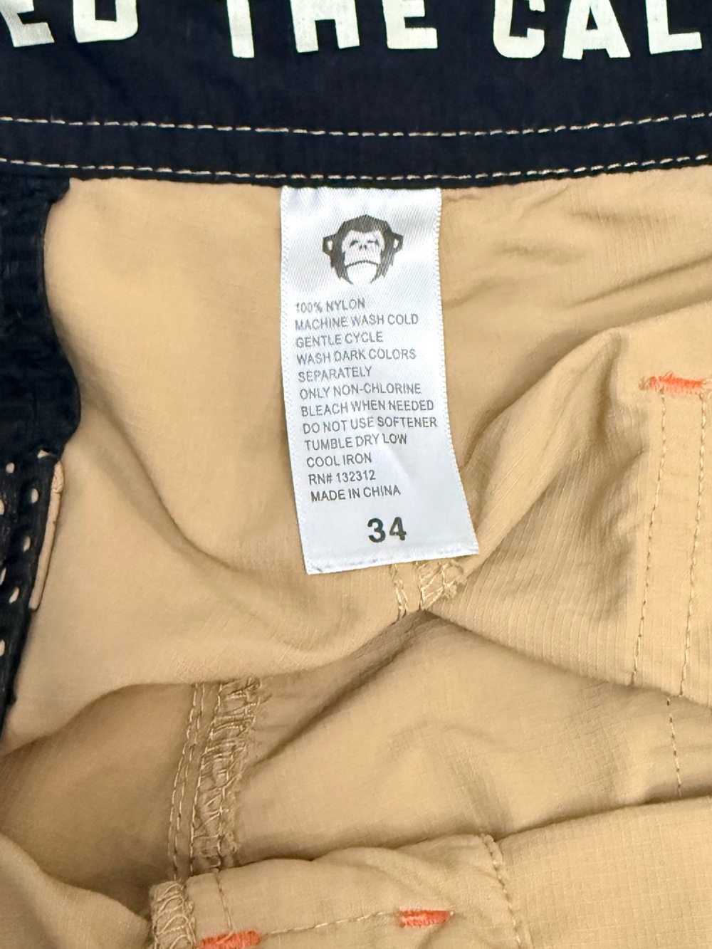 Howler Brothers|  Men's Horizon Hybrid Shorts | Waist 34” Inseam 9” - Picture 3 of 4
